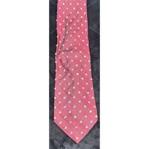 Caravaggio Men's Vintage Neck Tie Maroon All Over Print